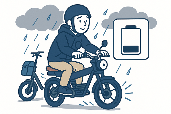 通勤や通学で電動モペットを使用するデメリット | ELEMOs