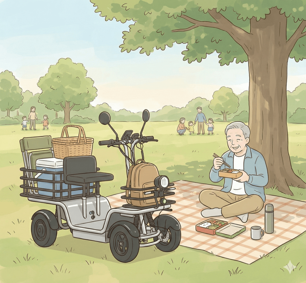 エレカーゴで公園へ | ELEMOs