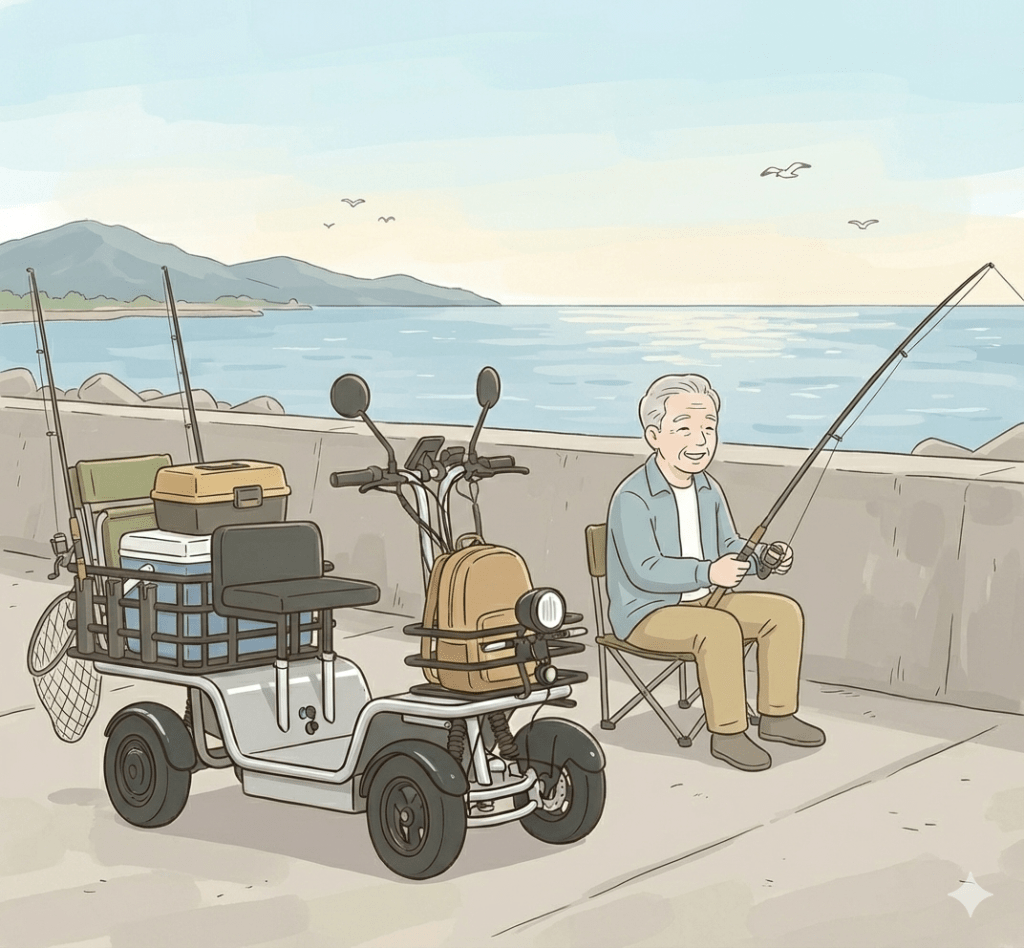 エレカーゴで釣りを楽しむ | ELEMOs