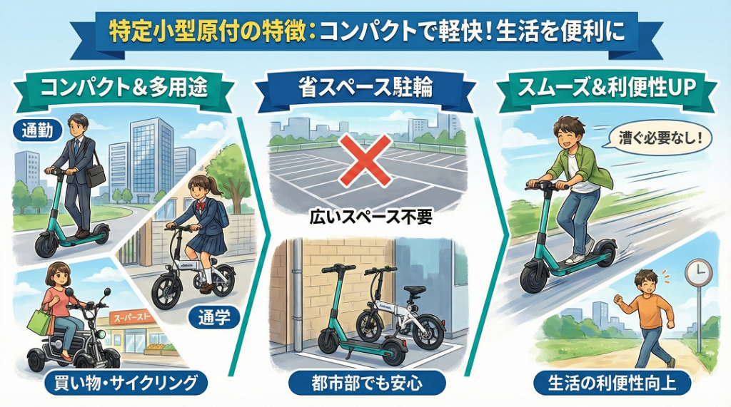 特定小型なら本体がコンパクトで軽快に使える | ELEMOs