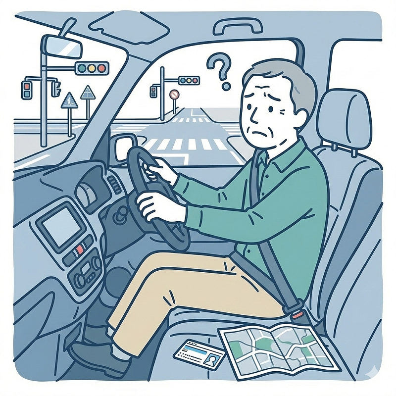 認知症の疑いのある運転手 | ELEMOs
