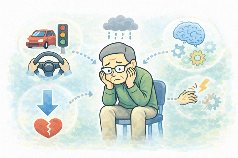 運転をやめたことの精神的不安 | ELEMOs