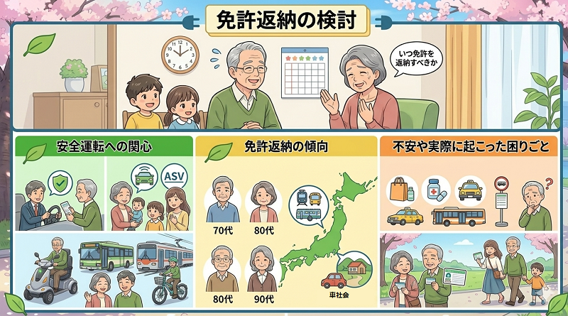 免許返納の検討 | ELEMOs