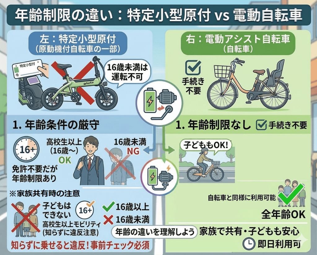 年齢制限の違い | ELEMOs