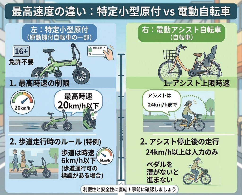最高速度の違い | ELEMOs