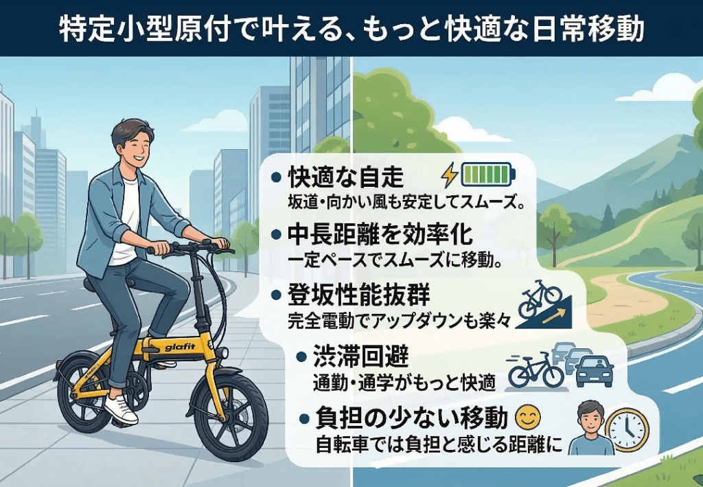 特定小型原付が向いている人 | ELEMOs
