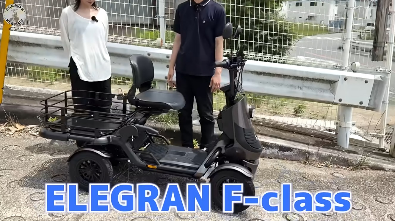 開放型フレームボックス荷台を備えたエレグランF-classの車体